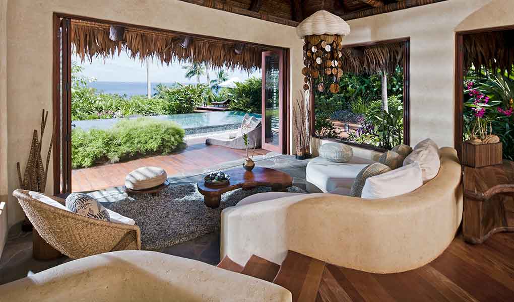 Decoración interior residencia en COMO Laucala Island