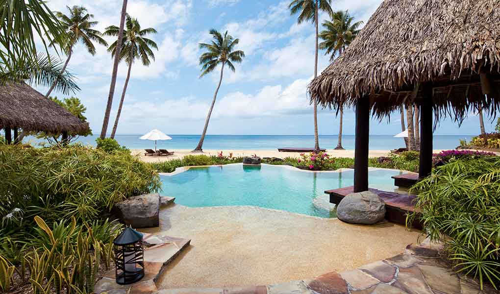 Piscina privada de la residencia COMO Laucala Island