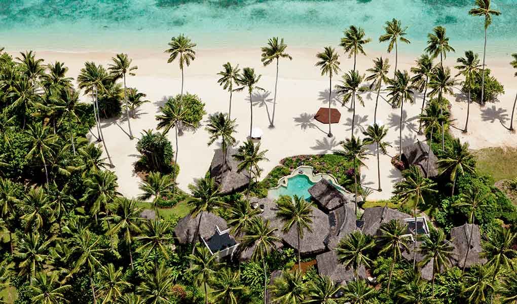 Residencia privada en COMO Laucala Island vistas aereas