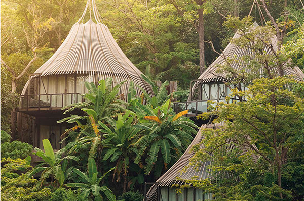 Villas privadas entre la naturaleza en el hotel Keemala de Phuket